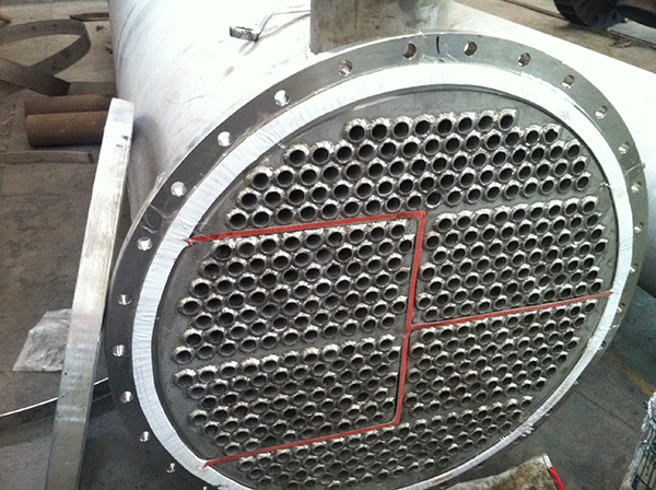 列管冷凝器的換熱管排列 列管冷凝器的換熱管排列